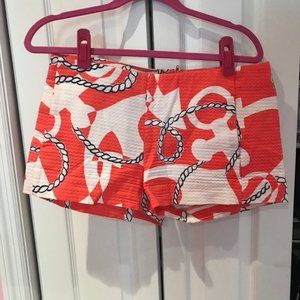 Lilly Pulitzer Liza Shorts- Booze Cruise size 4